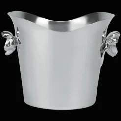 Anémone-Belle Epoque Silver-Plated Ice Bucket