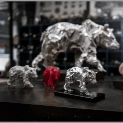Bear small version in Sterling Silver - Haute Orfèvrerie