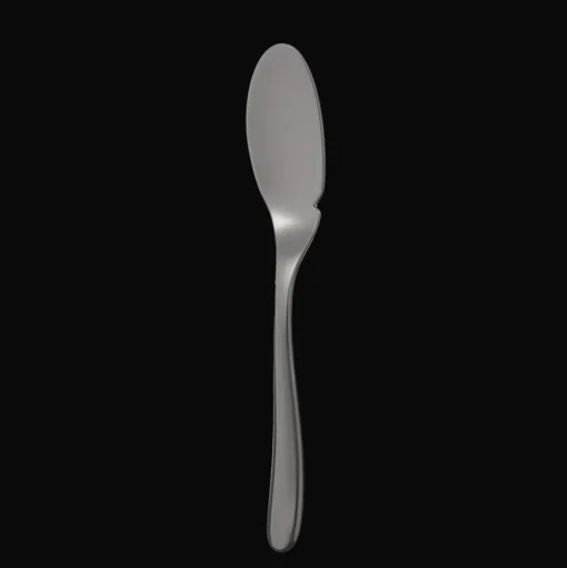 Black Stainless Steel Fish Knife