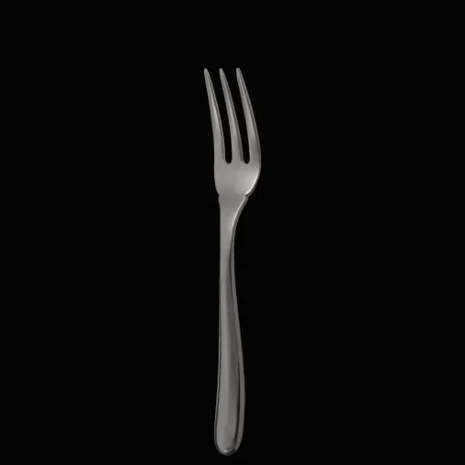 Black Stainless Steel Fish Fork