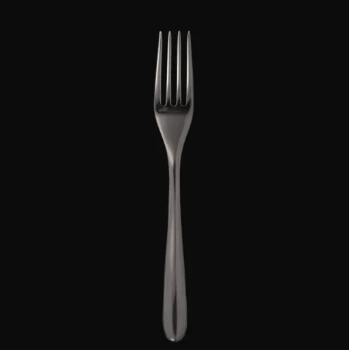 Black Stainless Steel Table Fork