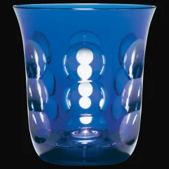 Blue Crystal Water Glass