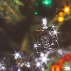 Celebration ornament Square - Silver plated