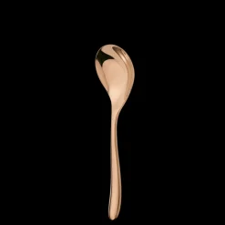 Copper Stainless Steel Cream Soup Spoon