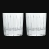 Crystal Double Old Fashioned Glass - Set of 2