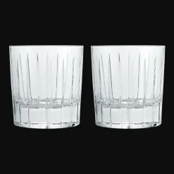 Crystal Double Old Fashioned Glass - Set of 2