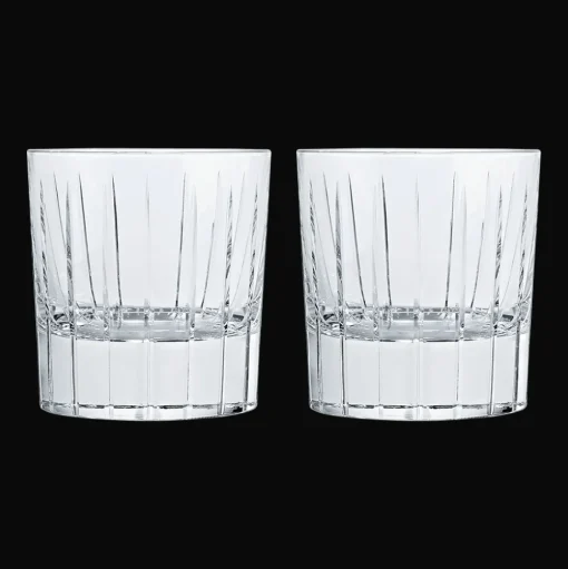 Crystal Old Fashioned Glass/Tumbler - Set of 2