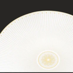 Dessert Plate Porcelain Gold