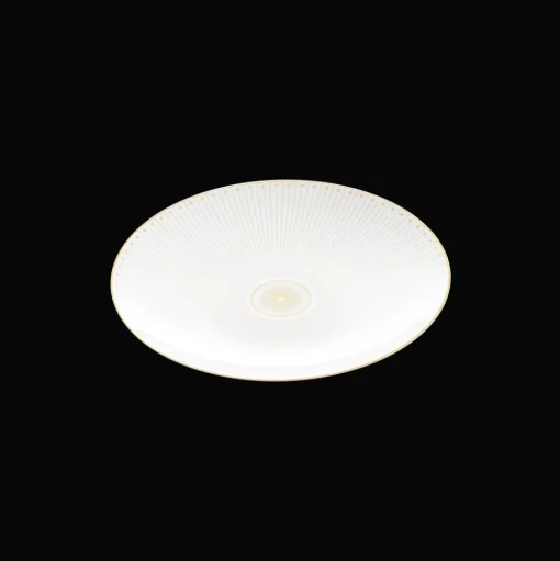 Dessert Plate Porcelain Gold