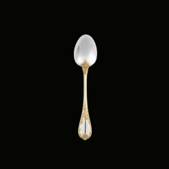 Dessert spoon Silver Plated - Partial Gilding