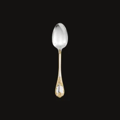 Dessert spoon Silver Plated - Partial Gilding