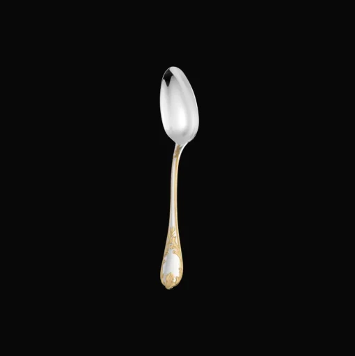 Dessert spoon Silver Plated - Partial Gilding