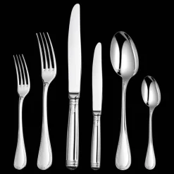 Flatware set for 12 people (110 pieces) with chest