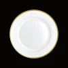 Gilded Porcelain Dessert Plate