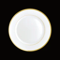 Gilded Porcelain Dessert Plate