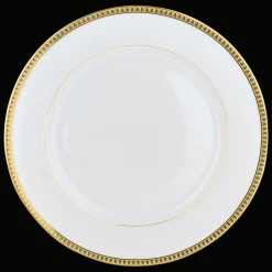 Gilded Porcelain Dinner Plate
