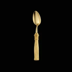 Gilded Silver-Plated Coffee Spoon Set