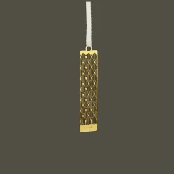 Palmette Gilded Metal Bookmark