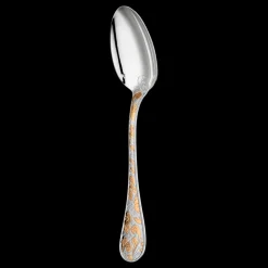 Partially Gilded Silver Plated Table Spoon