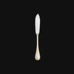 Partially Gilded Silver-plated Fish knife