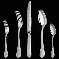 75-Piece Silver Flatware Set
