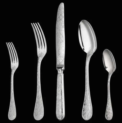 75-Piece Silver Flatware Set