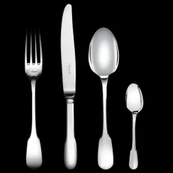 48 Piece Silver-Plated Flatware Set with Storage Box
