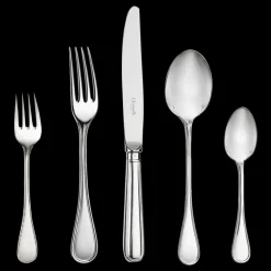 5-Piece Silver-Plated Flatware Set