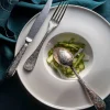 24-Piece Silver-Plated Flatware Set with Storage Box