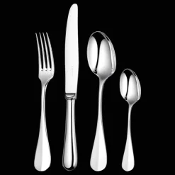 48-Piece Silver-Plated Flatware Set for 12 people with Storage Box