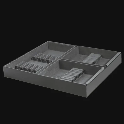 24-Piece Silver-Plated Flatware Set with Storage Box