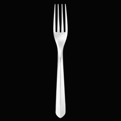 24-piece Silver-Plated Flatware Set for 6 People with Small Storage Box