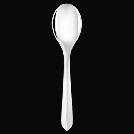 24-piece Silver-Plated Flatware Set for 6 People with Small Storage Box