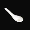 Porcelain Chinese Spoon Platinum Finish