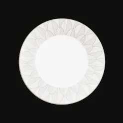 Porcelain Dinner plate Platinum Finish