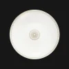 Porcelain Open Vegetable Dish Gold Finish