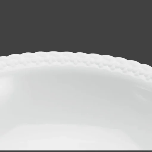 Porcelain Open Vegetable Dish