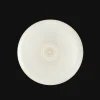 Porcelain Pie Dish Gold Finish