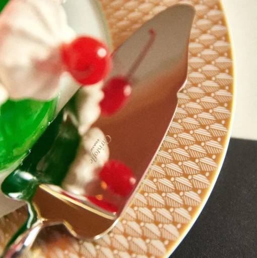 Porcelain Underplate Gold Finish
