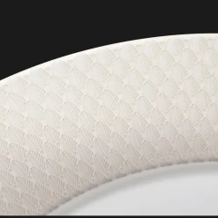 Porcelain Underplate Platinum Finish