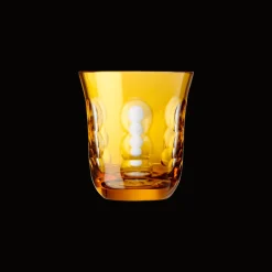 Red Crystal Water Glass