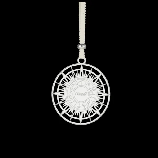 Set of 3 Silver-Plated Ornaments