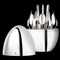 SHANGHAI - Silver-Plated 24-Piece Flatware Set