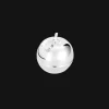 Silver-Plated Apple Trinket box