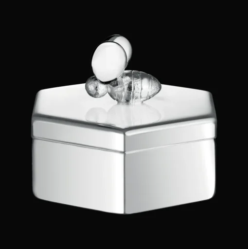 Silver-Plated Baby Keepsake Box With Lid