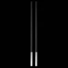 Silver-Plated Black Chinese Chopsticks