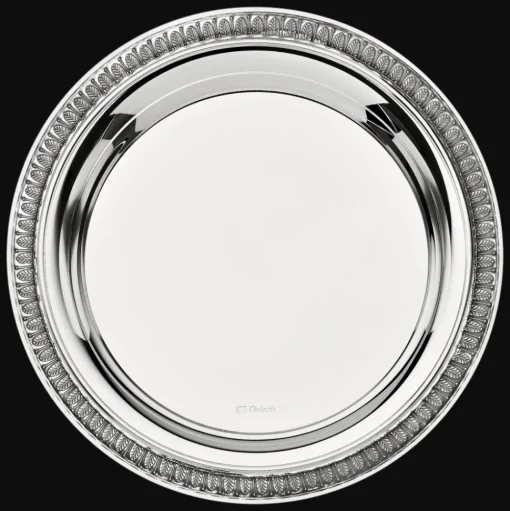 Silver-Plated Bottle/Carafe Coaster