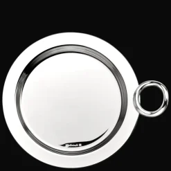 Silver-Plated Bottle/Carafe Coaster