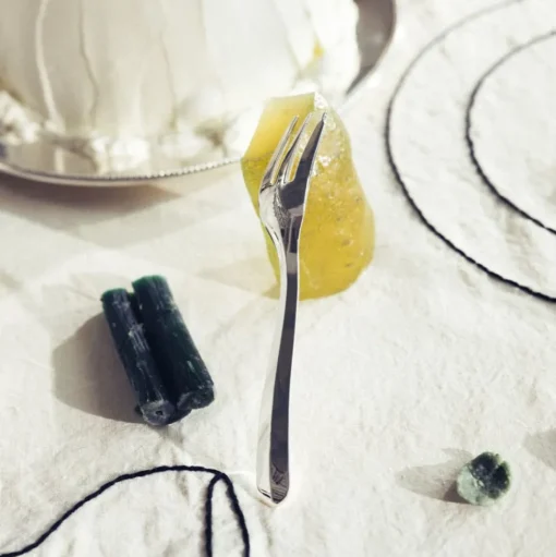 Silver-Plated Cake Fork