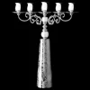 Silver-Plated Candelabra For Five Candles